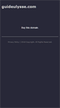 Mobile Screenshot of guideulysse.com